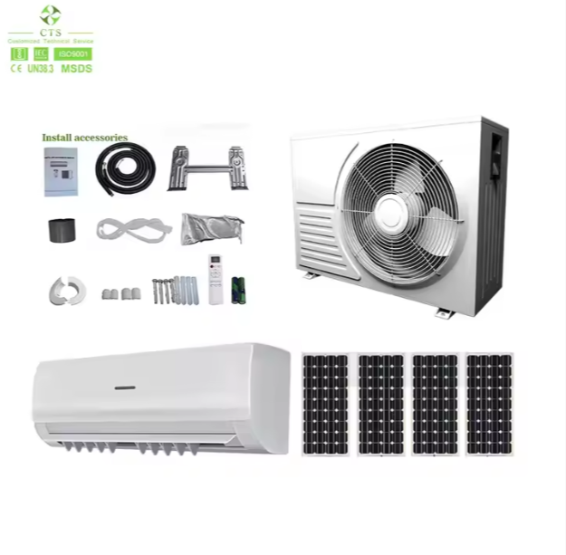 1.5HP 2HP 3HP Hybrid AC/DC Solar Powered Air Conditioner Off Grid Solar Air Conditioner for Home Office