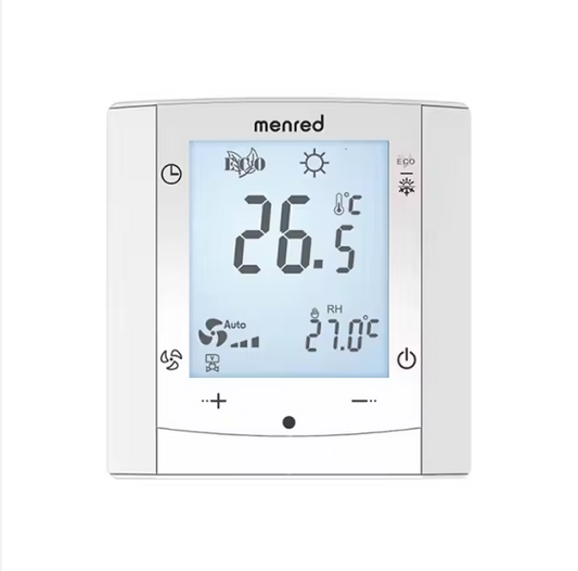 Programmable Screen Bacnet room temperature fan coil Controller MSTP FCU smart Thermostat with wifi