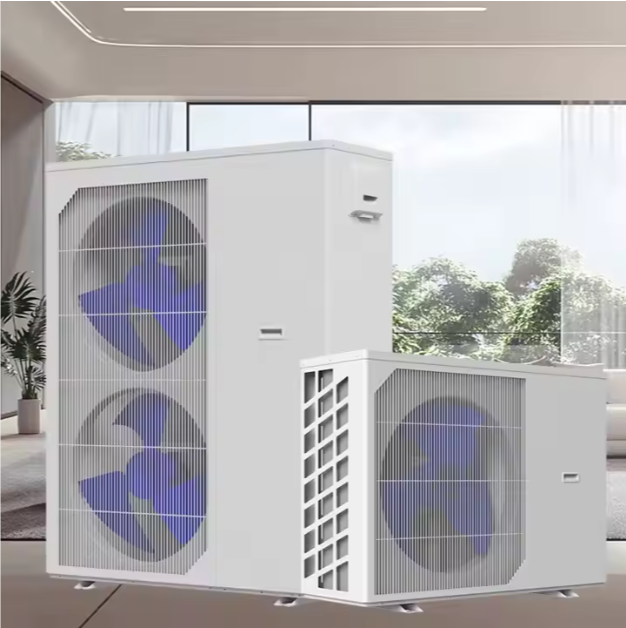 Air to Water Heat Pump for House Central Heating and Cooling / Floor Heating and Domestic Hot Water R32 Heater