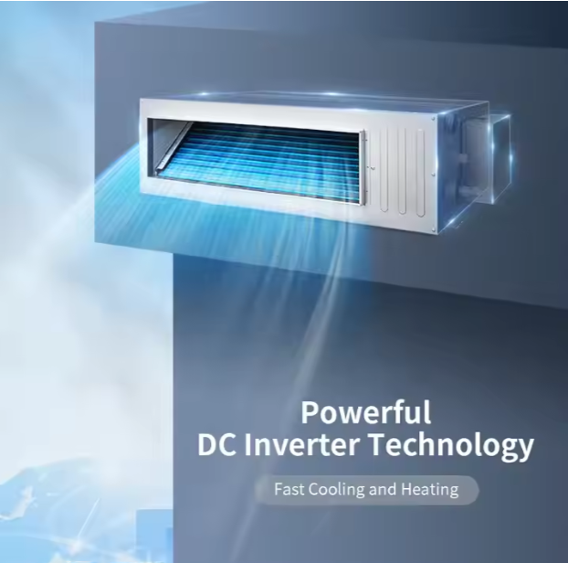 Duct Air Conditioner System Multi-zone Split Concealed Ducted Air Condition Indoor Unit High Capacity Inverter 1-5 Ton