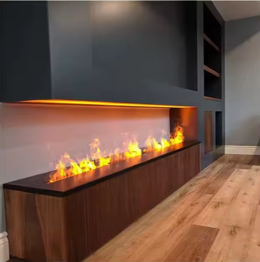 60 inch or 1500 mm 3D water steam electric fireplace indoor