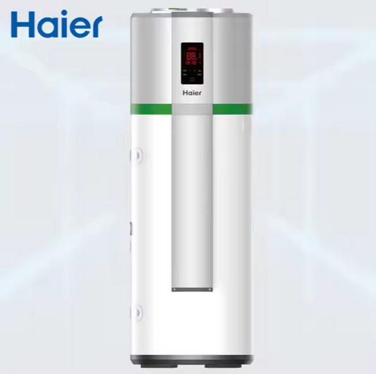 Haier All in One Solar System 200/250l Built-In Tank 75c High Temperature Air Source Space Heat Pump Hot Water Boiler Heater